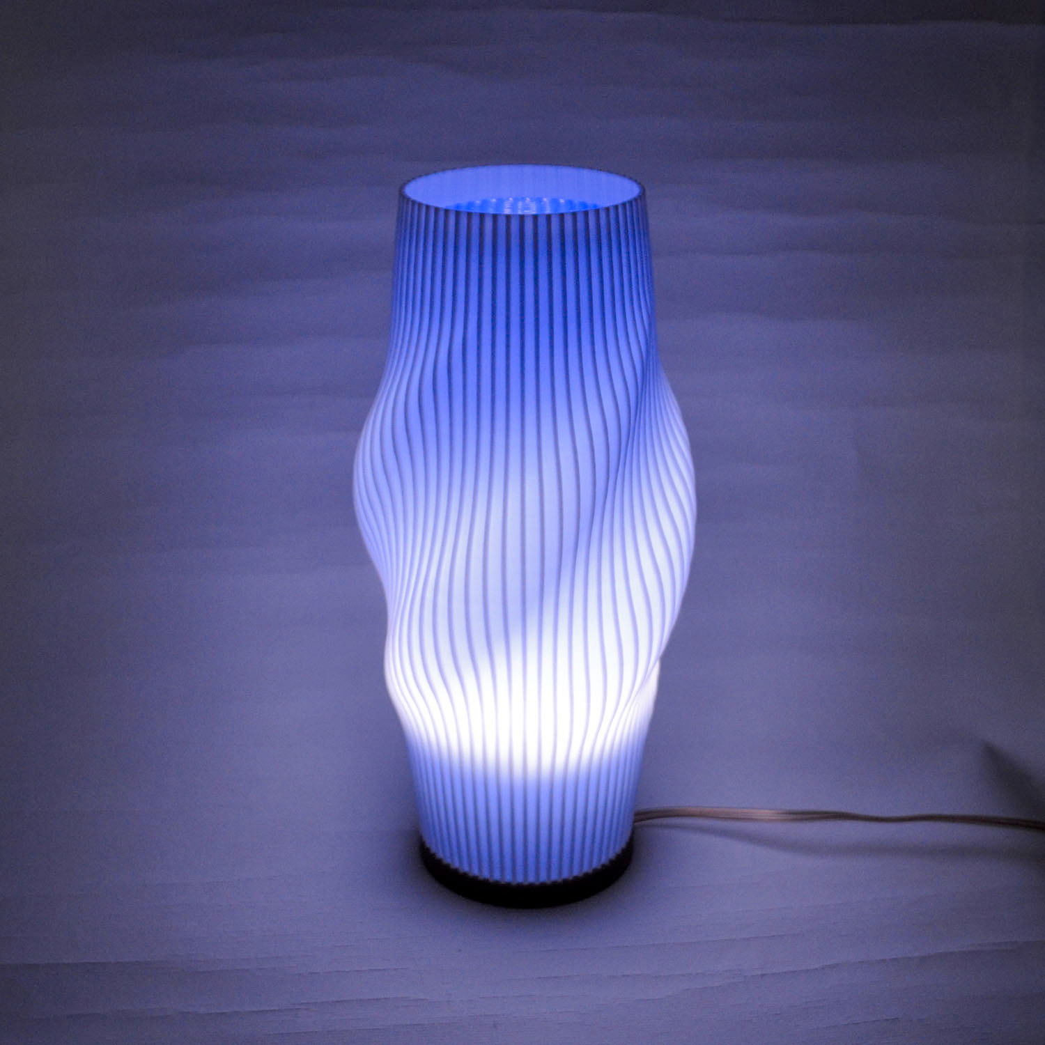 Lampara Nordica 3D Macanudo Calido Aurora Boreal Indigo 3D Printed Nordic Lamp
