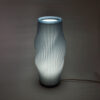 Lampara Nordica 3D Macanudo Grafito Aurora Boreal Blanco 3D Printed Nordic Lamp