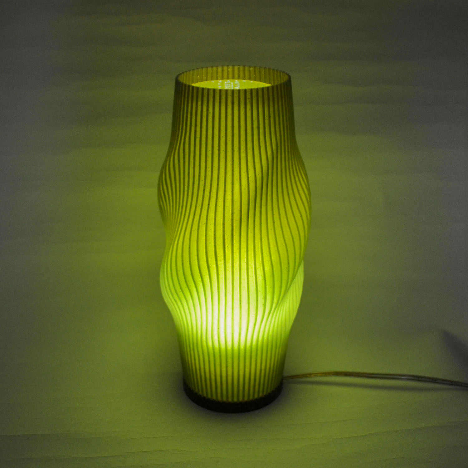 Lampara Nordica 3D Macanudo Grafito Aurora Boreal Citrino 3D Printed Nordic Lamp