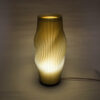 Lampara Nordica 3D Macanudo Grafito Aurora Boreal Dorado 3D Printed Nordic Lamp