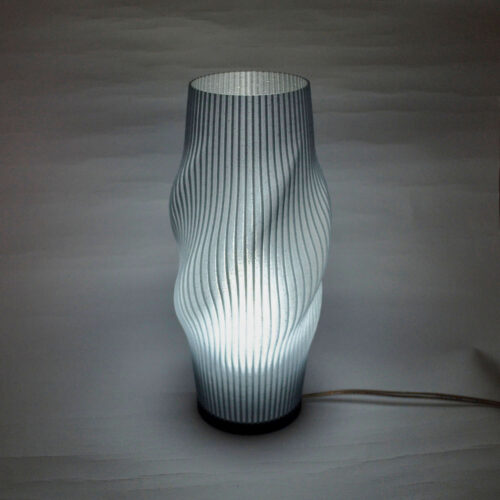 Lampara Nordica 3D Macanudo Grafito Original 3D Printed Nordic Lamp