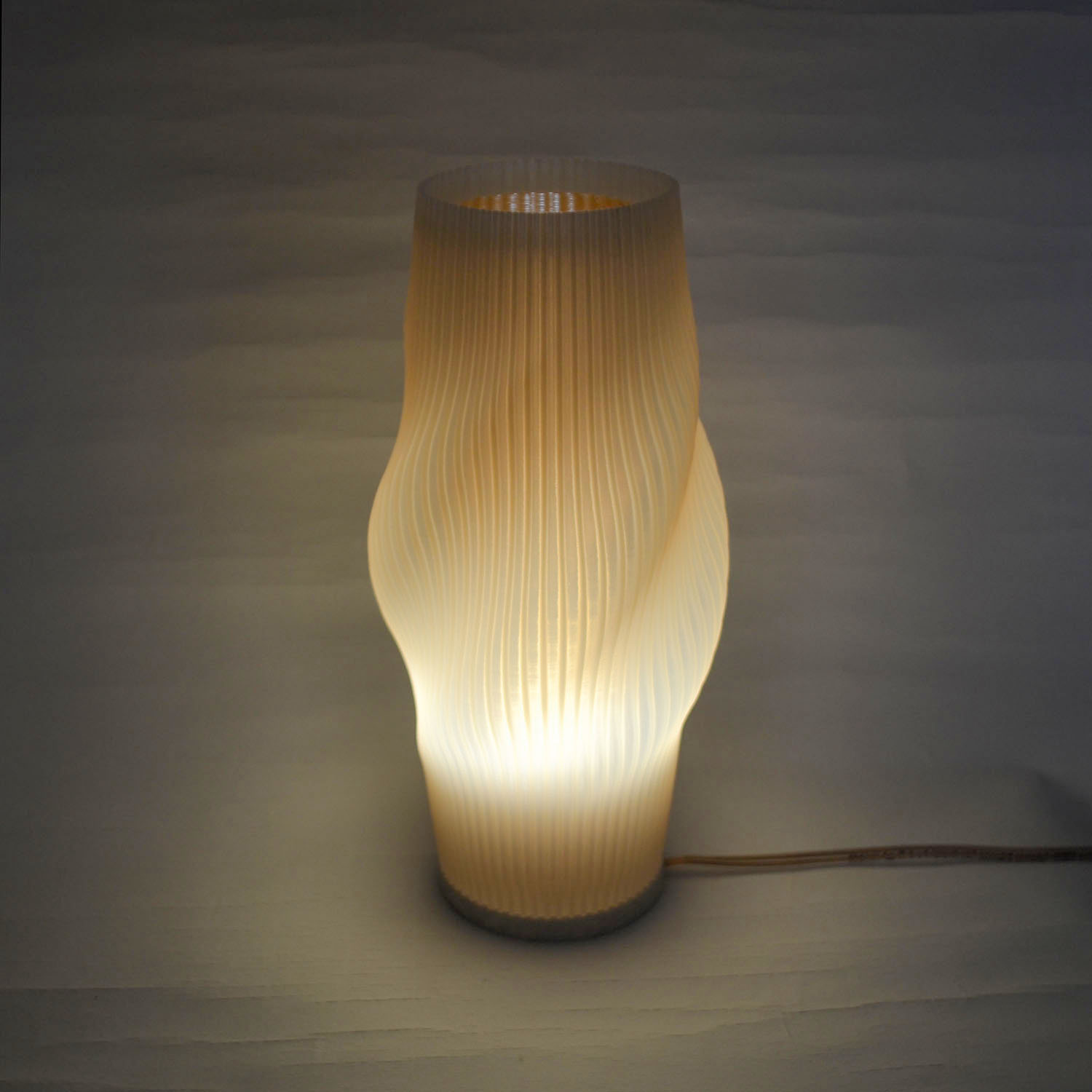 Lampara Nordica 3D Macanudo Perla Aurora Boreal Caramelo 3D Printed Nordic Lamp