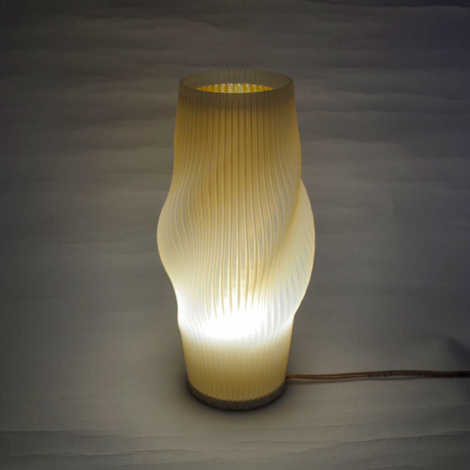 Lampara Nordica 3D Macanudo Perla Aurora Boreal Dorado 3D Printed Nordic Lamp