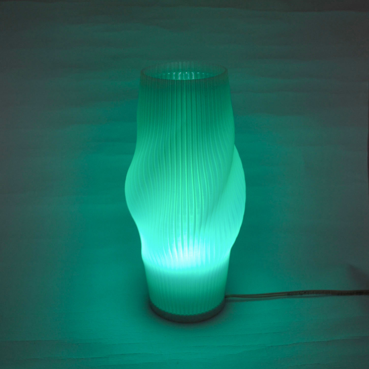Lampara Nordica 3D Macanudo Perla Aurora Boreal Esmeralda 3D Printed Nordic Lamp