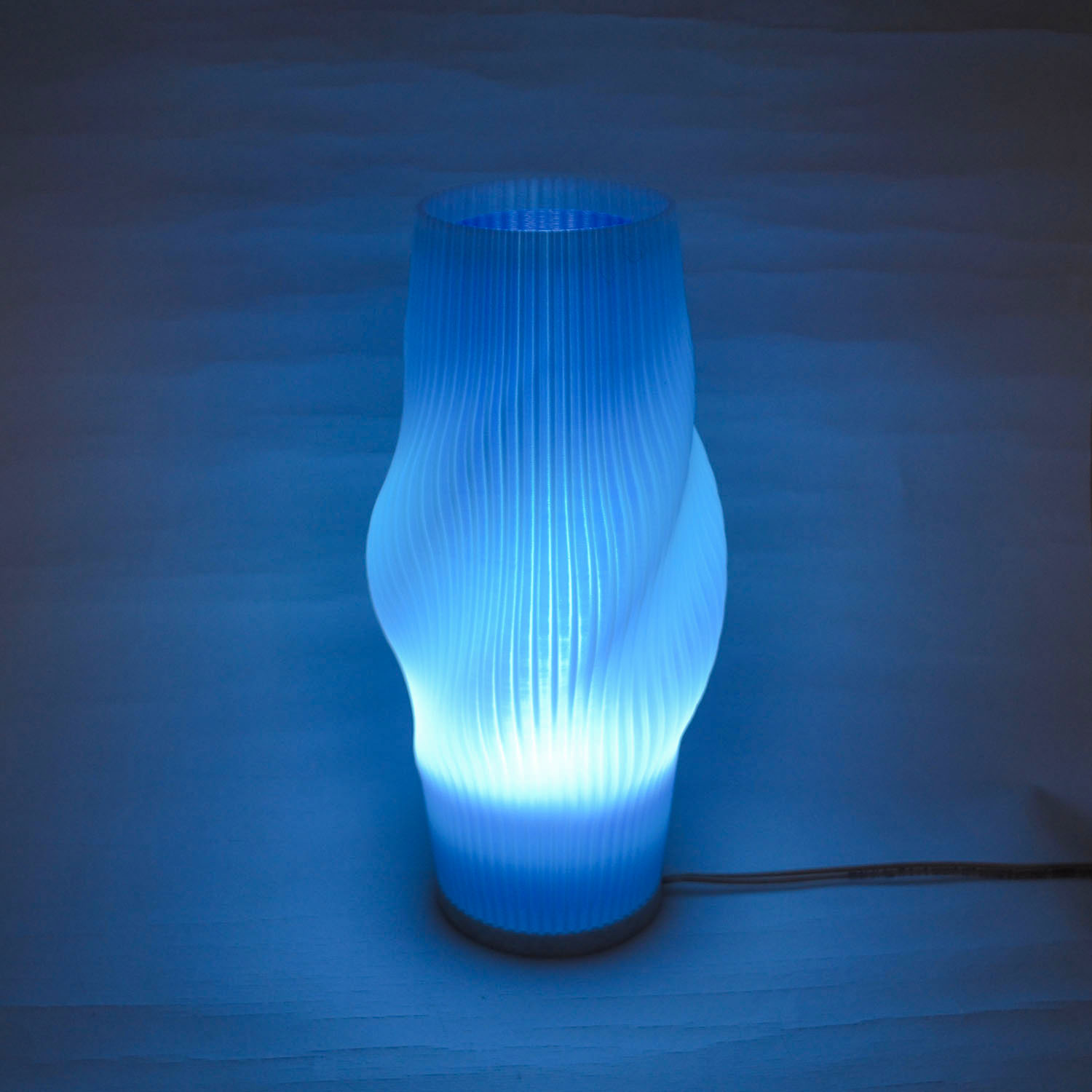 Lampara Nordica 3D Macanudo Perla Aurora Boreal Zafiro 3D Printed Nordic Lamp