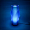 Lampara Nordica 3D Macanudo Zafiro Aurora Boreal Blanco 3D Printed Nordic Lamp