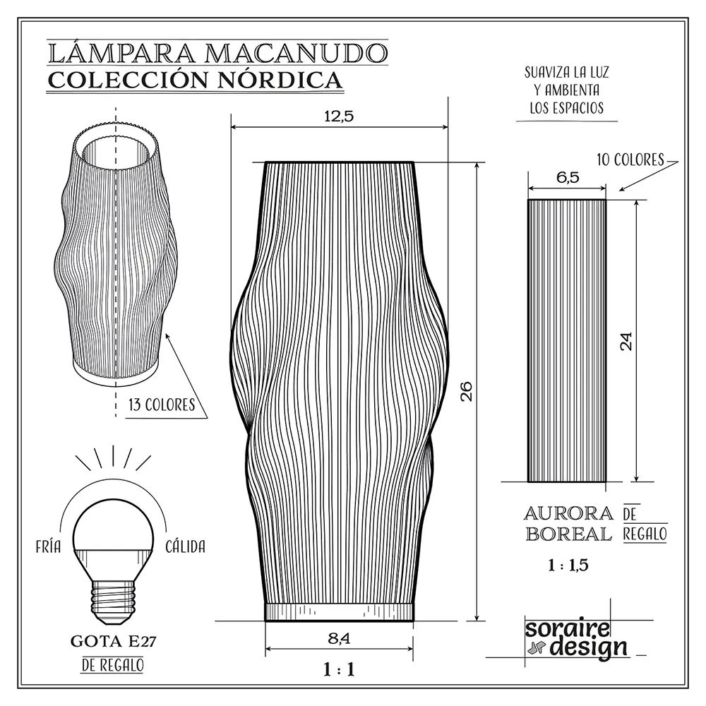 Lámpara Macanudo - Espinela