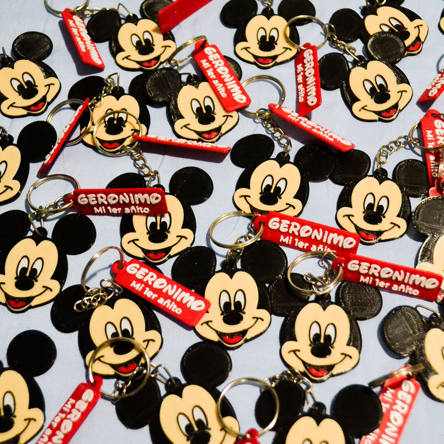 Foto Llavero Mickey 3D personalizado cumpleaños cumpleañitos