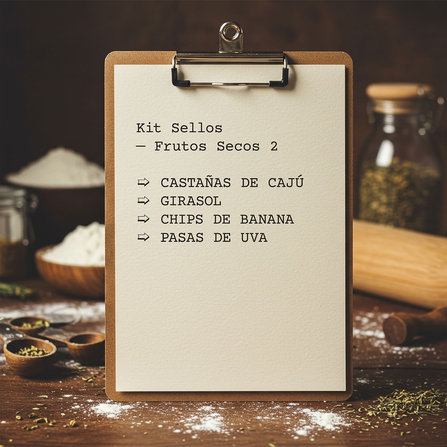 Lista Kit Sellos Frutos Secos 2