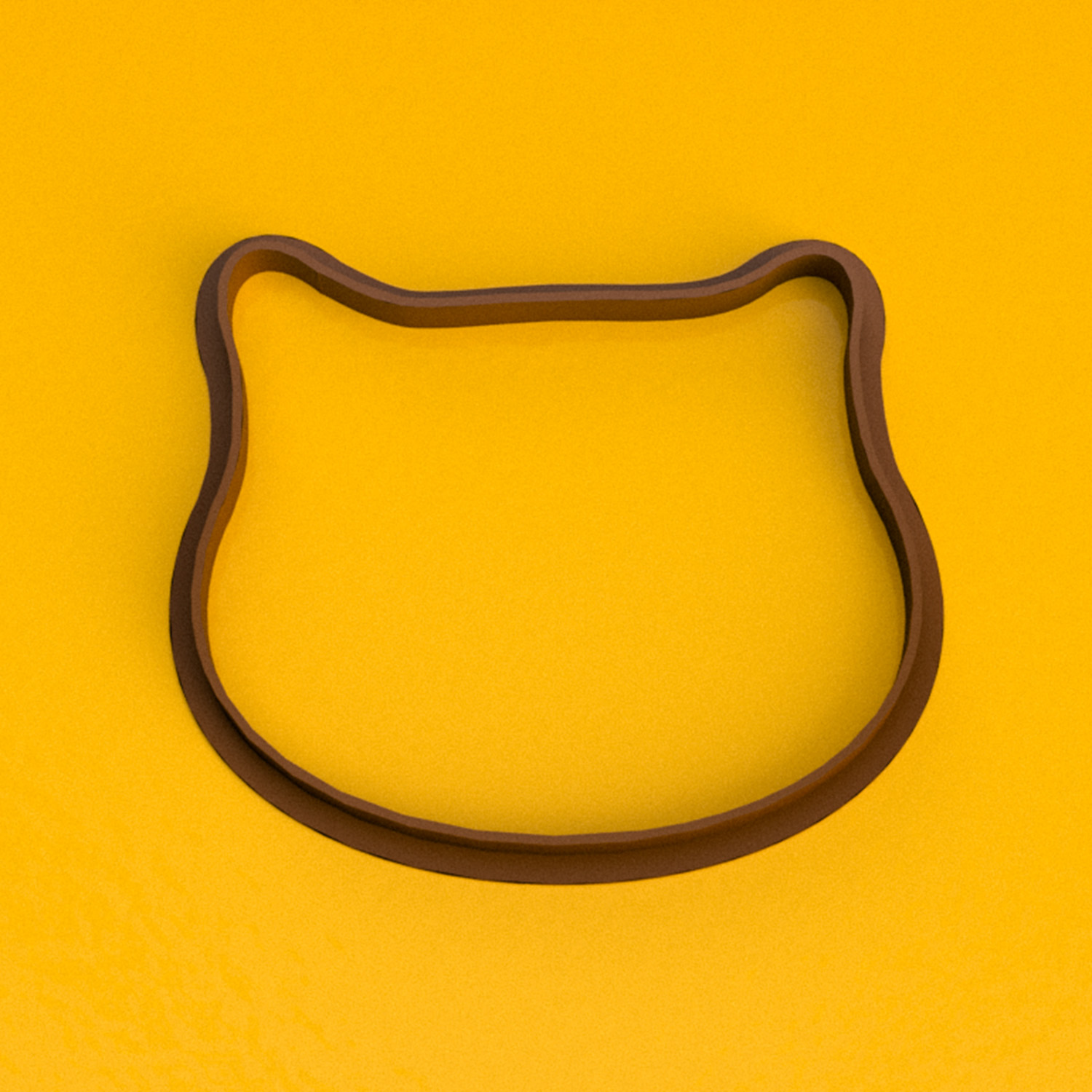 Cabeza de gato 9 cm - Cortante 3D Soraire Design Ceramica Masa Pasteleria