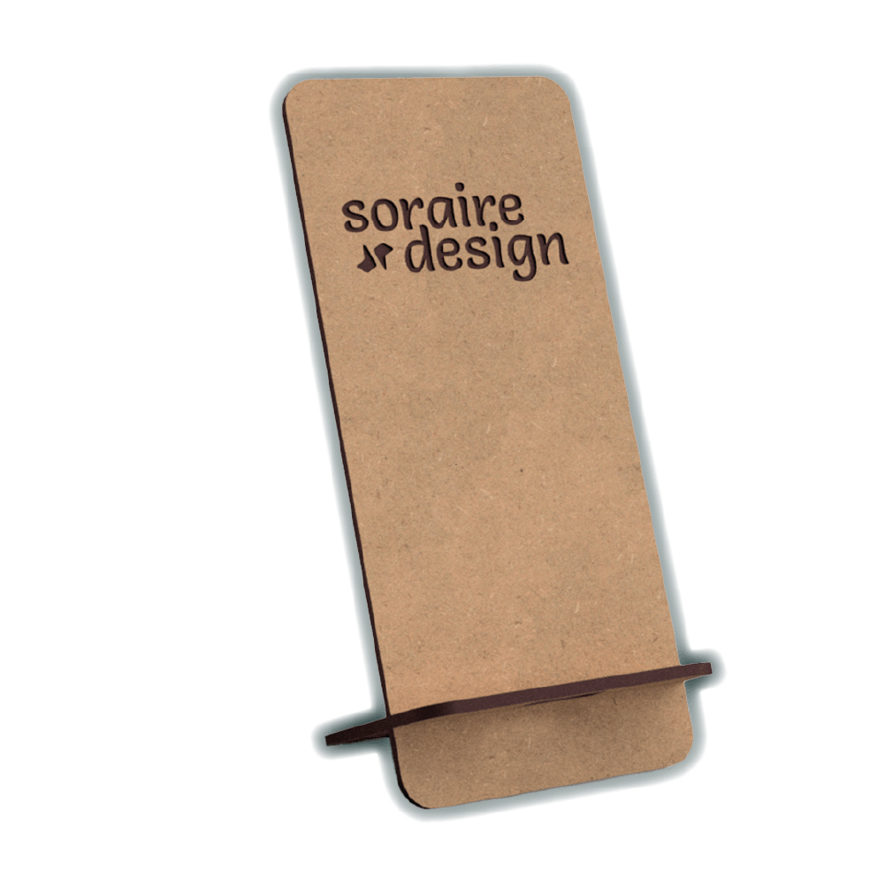 Corte y grabado laser personalizado Soraire Design Papel kraft MDF Vidrio Metal Cajas Carton