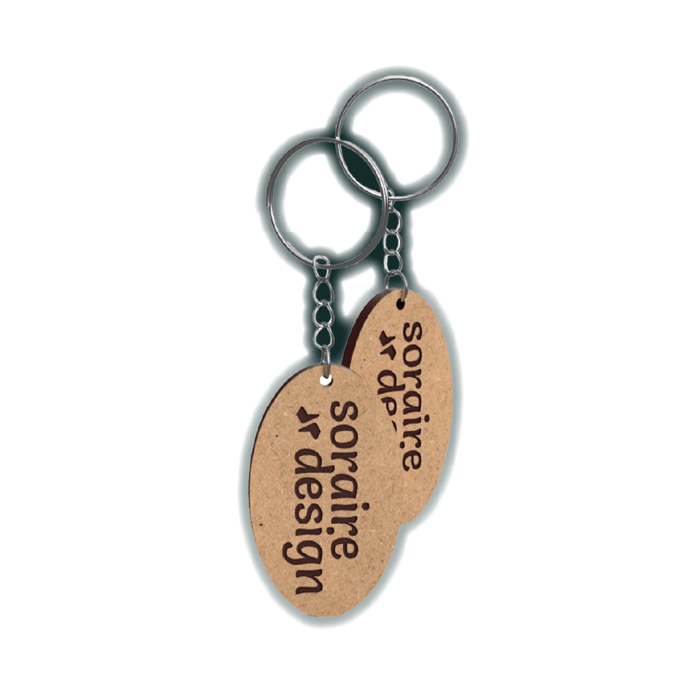 Corte y grabado laser personalizado Soraire Design Papel kraft MDF Vidrio Metal Cajas Carton