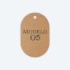 Etiqueta Papel Kraft Corte Laser Soraire Design Price Tag Modelo 05