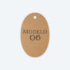 Etiqueta Papel Kraft Corte Laser Soraire Design Price Tag Modelo 06