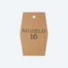 Etiqueta Papel Kraft Corte Laser Soraire Design Price Tag Modelo 16