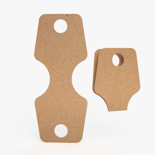 Etiquetas Kraft Papel Craft Colgante Hang Tag Soraire Design Precio Label Colgante Grande 2