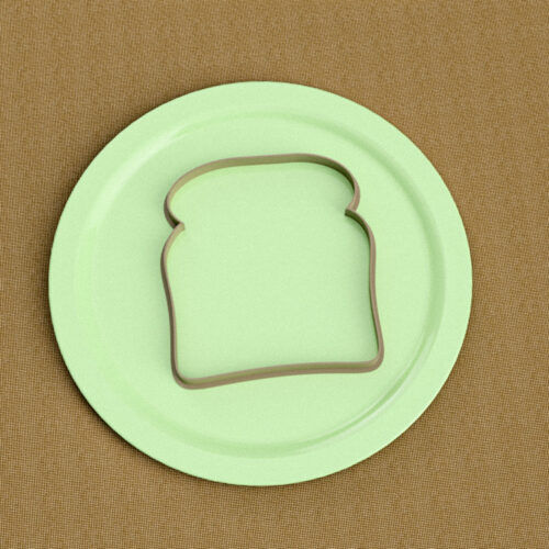 Cortante Pan Lactal 11x12 cm