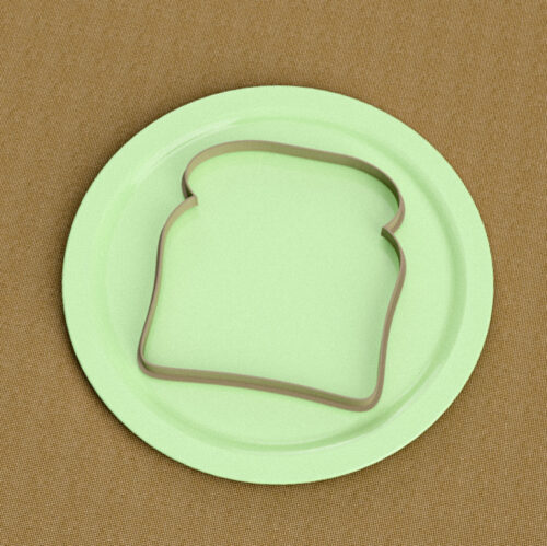 Cortante Pan Lactal 12,5x13,5 cm