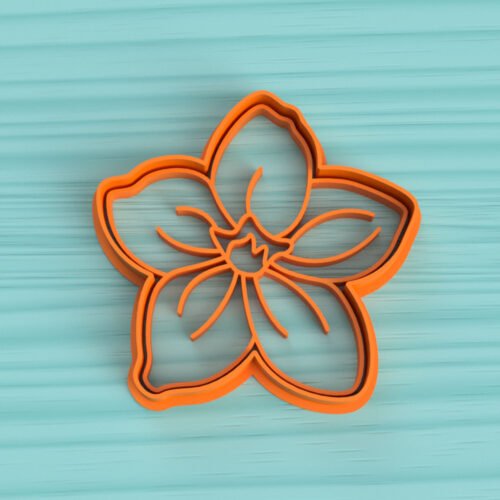 Cortante y sello flor muraje detallada personalizada Soraire Design 3D