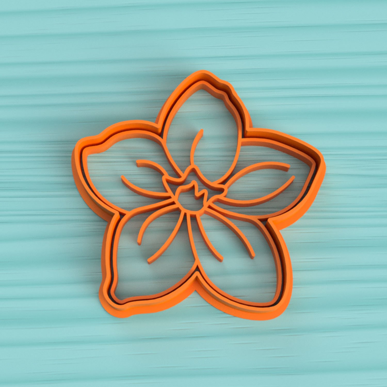 Cortante y sello flor muraje detallada personalizada Soraire Design 3D