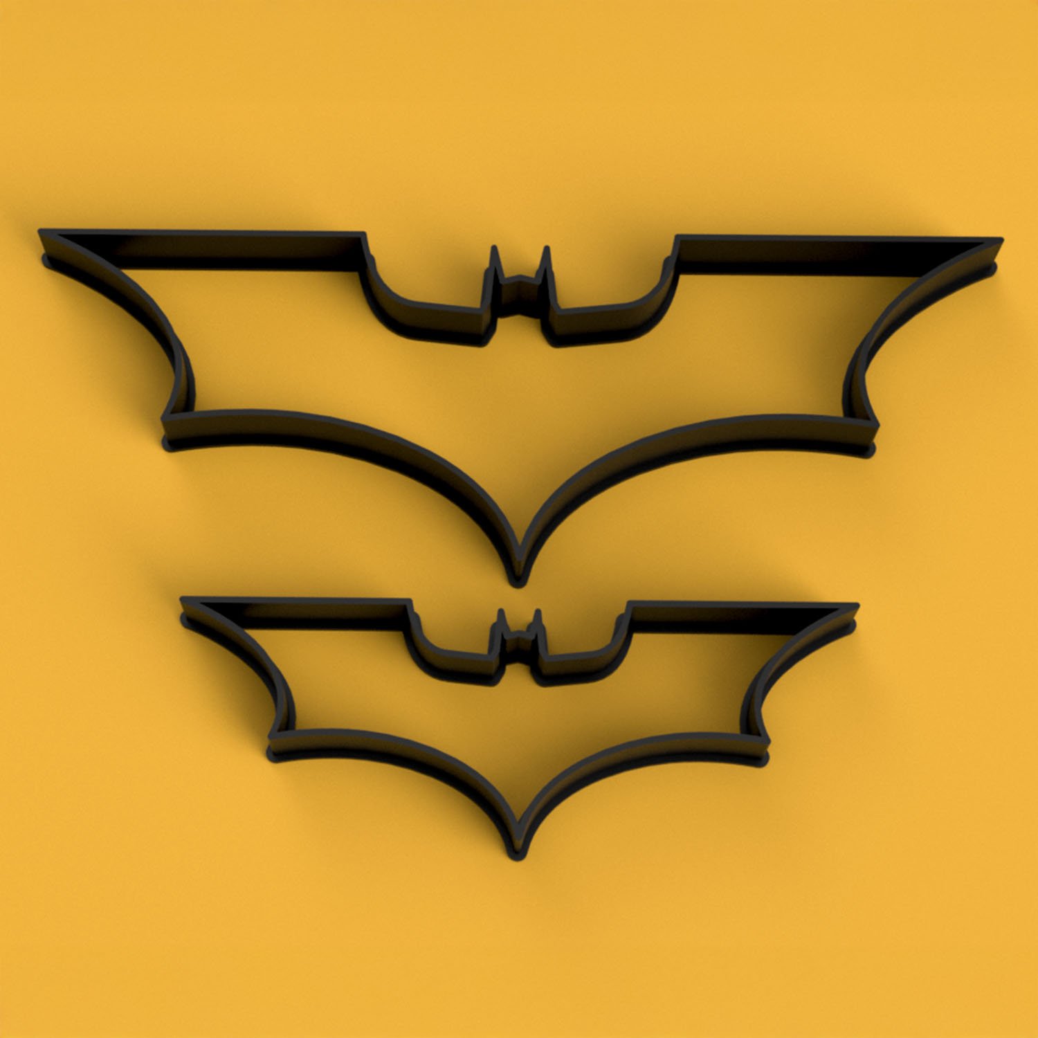 Cortantes 3D Batman Logo 2005 Personalizado Soraire Design