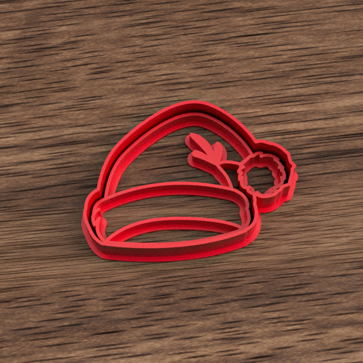 Gorro de Papá Noel 6 cm – Cortante y sello PERSPECTIVE