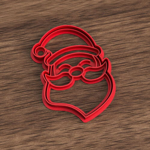 Papá Noel 8,5 cm – Cortante y sello PERSPECTIVE