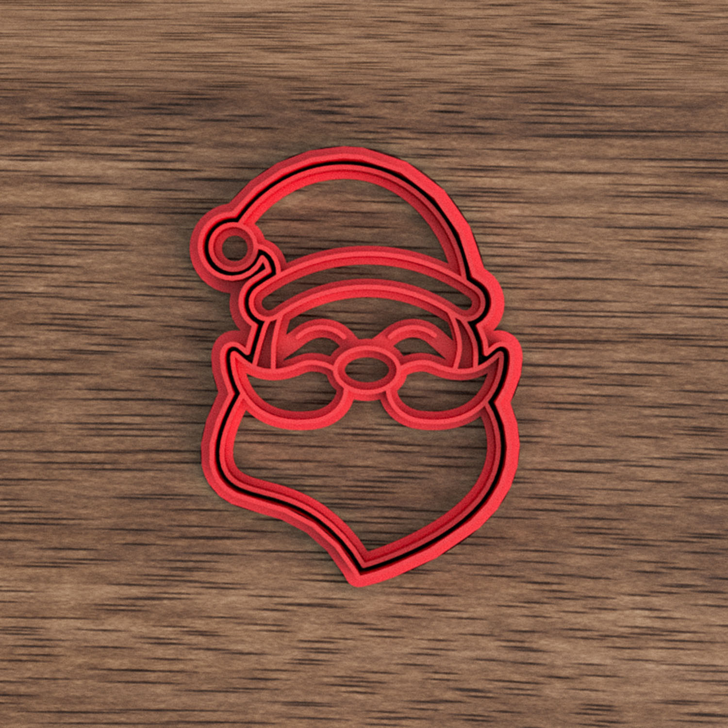 Papá Noel 8,5 cm – Cortante y sello TOP