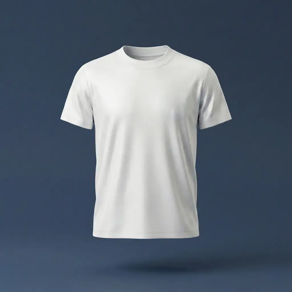 Remera blanca Sublimada Personalizada DTF Soraire Design algodon peinado 20-1