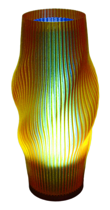 Lampara Nordica 3D Macanudo Ambar Aurora Boreal Zafiro SIN FONDO