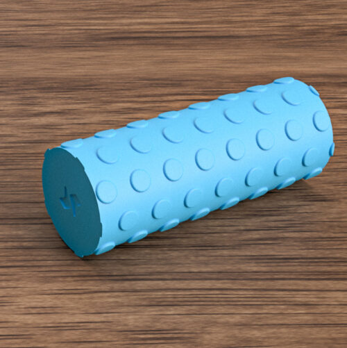 Rodillo textura 8cm - Patron de circulos RENDER