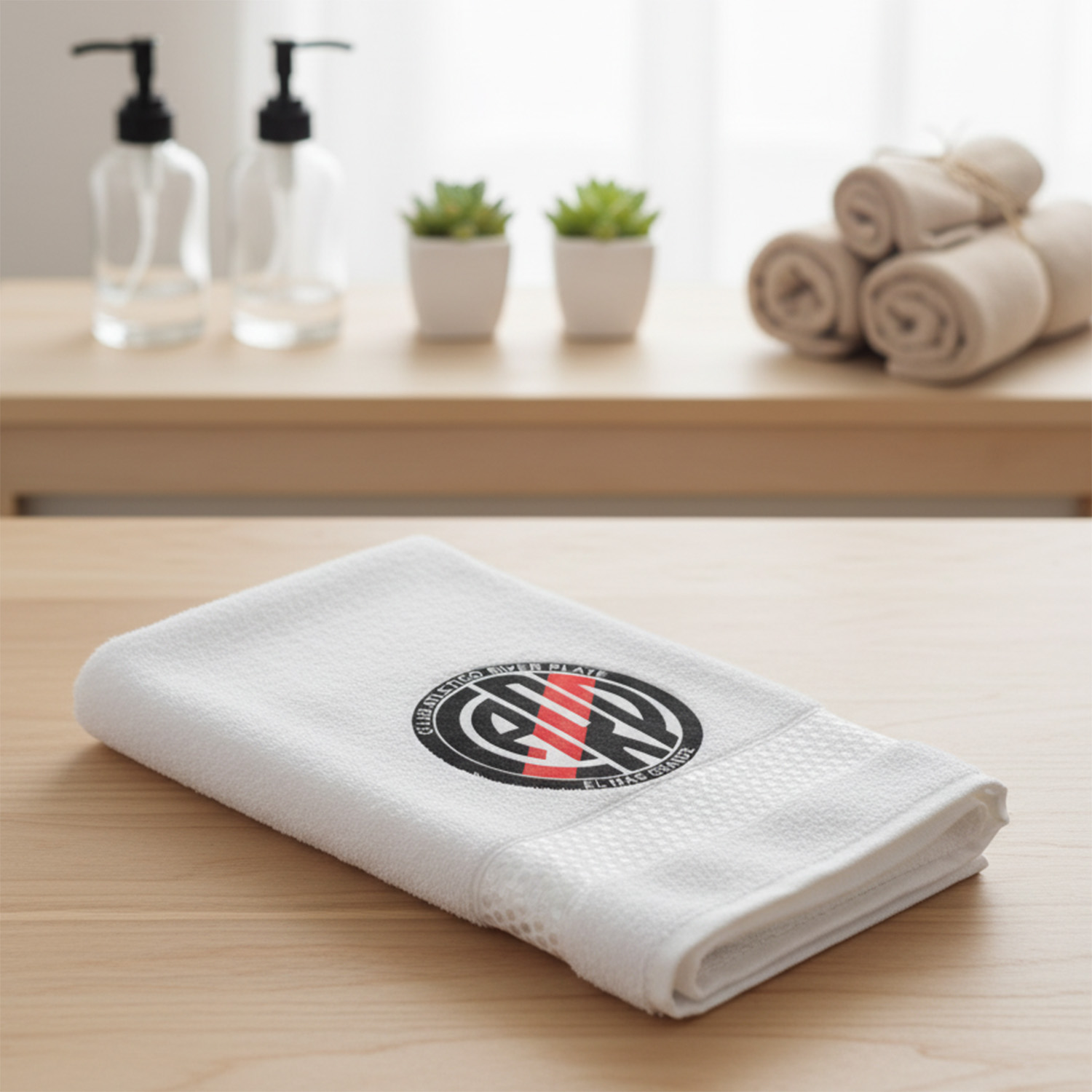 Toalla estampada 45x70 personalizable sublimada DTF Soraire Design