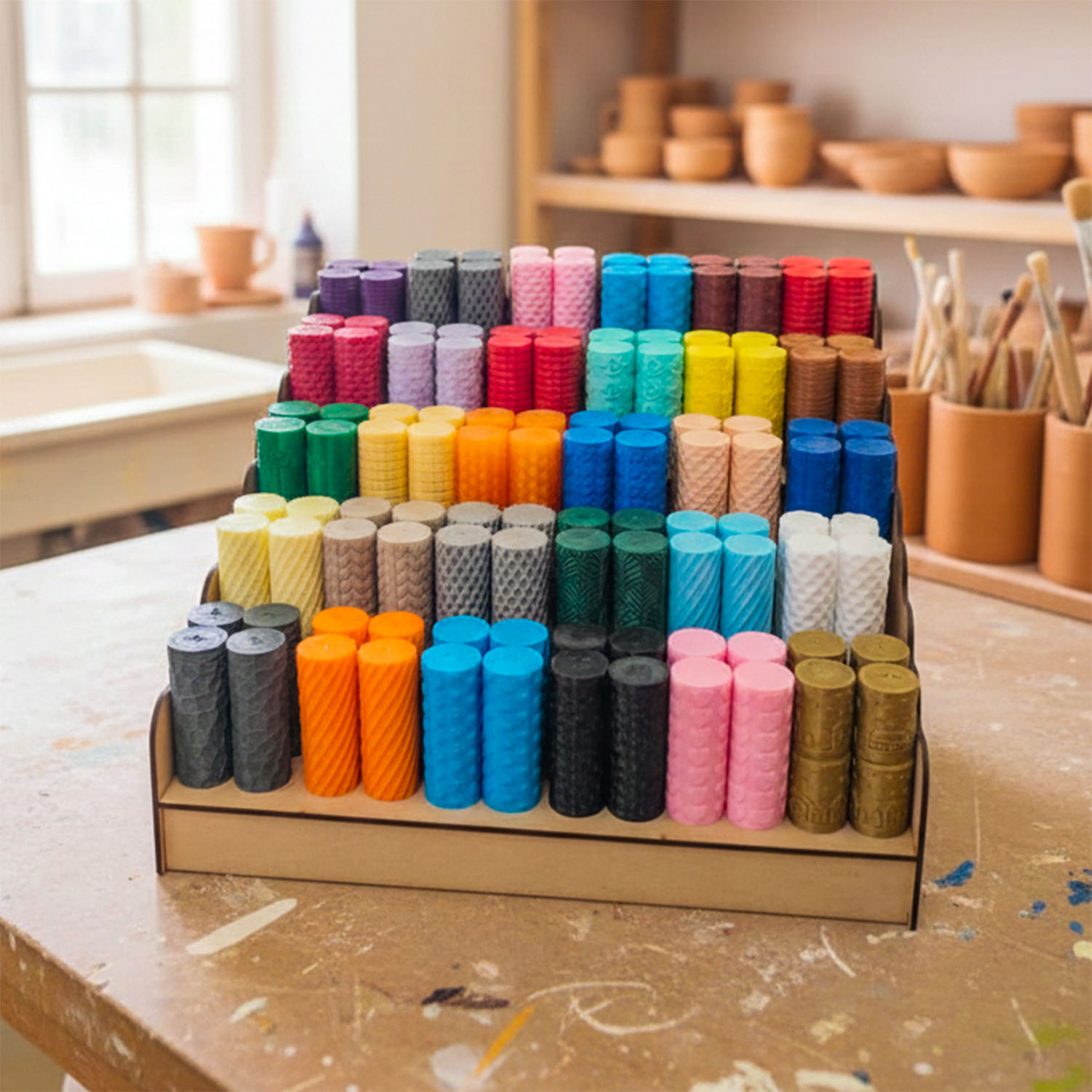 Rodillos de textura Impresion 3D plastico personalizados Soraire Design 2