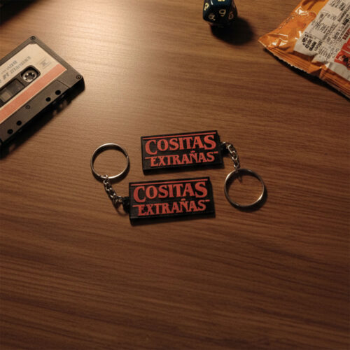 Llavero 3D impresion Cositas Extrañas Stranger Things Soraire Design Netflix