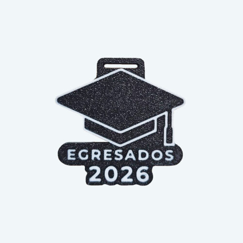 Medallas 3D Personalizadas Soraire Design Medalla 3D Egresados 2026 Birrete