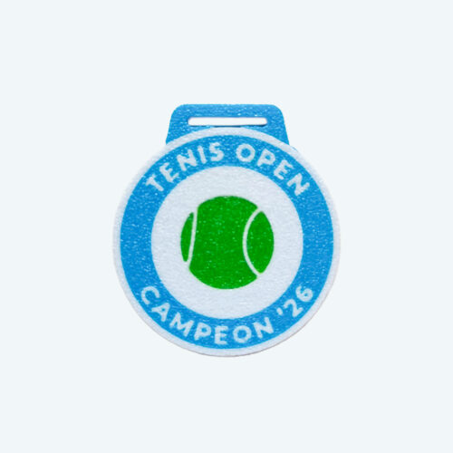 Medallas 3D Personalizadas Soraire Design Medalla 3D Tenis Open Circular