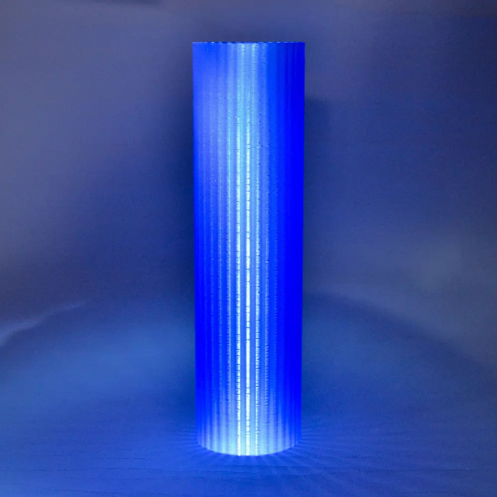 Aurora Boreal Lampara Nordica 3D Macanudo Indigo