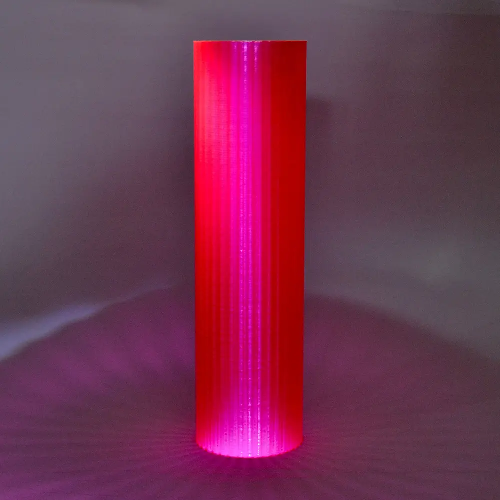 Aurora Boreal Lampara Nordica 3D Macanudo Rubi