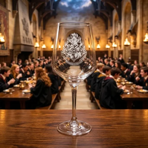 Copa degustación (490 ml) – Hogwarts Grabado personalizado (1)