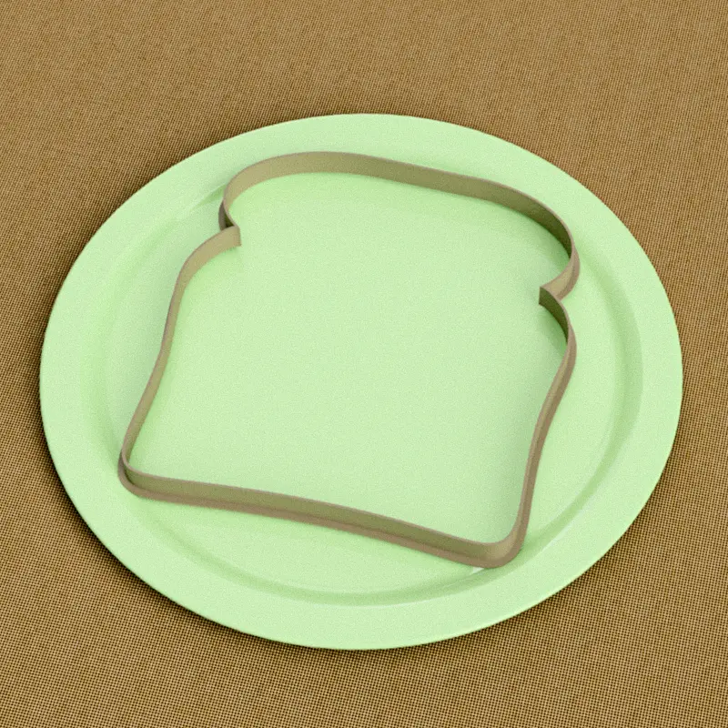 Cortante Pan Lactal 14x15 cm