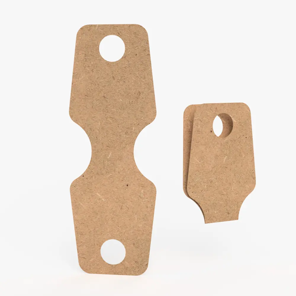 Etiquetas Kraft Papel Craft Colgante Hang Tag Soraire Design Precio Label Colgante chica