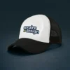 Gorra de Malla Sublimada Negra Personalizada Soraire Design Back LOGO