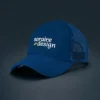 Gorra de Malla Trucker Sublimada Azul Francia Pleno Personalizada Soraire Design LOGO