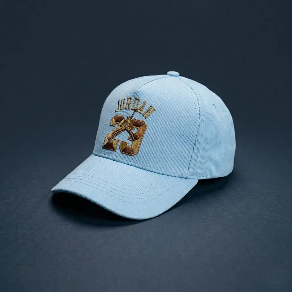 Gorra visera curva Jordan 23 efecto bordado