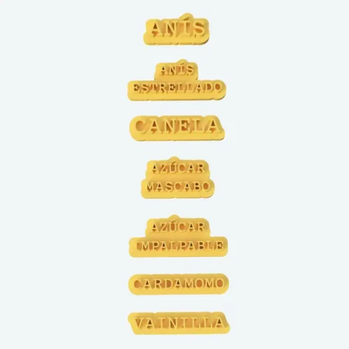 Kit Sellos 3D Aromas Dulces