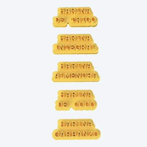 Kit Sellos 3D Harinas