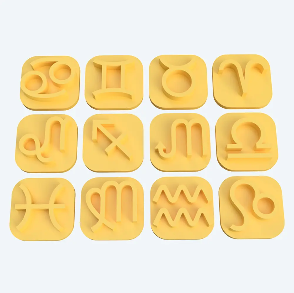 Kit simbolos Sellos 3D Signos del Zodiaco