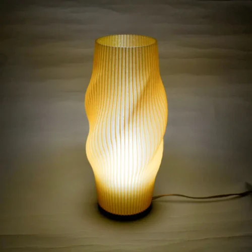 Lampara Nordica 3D Macanudo Dorado Original