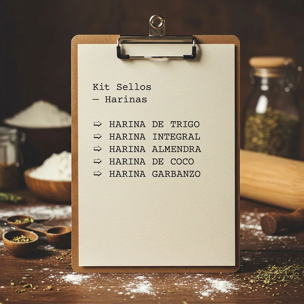 Lista Kit Sellos Harinas