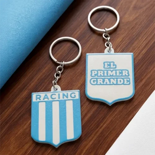 Llavero 3D Impresion Soraire Design Diseño Original Racing Escudo Logo